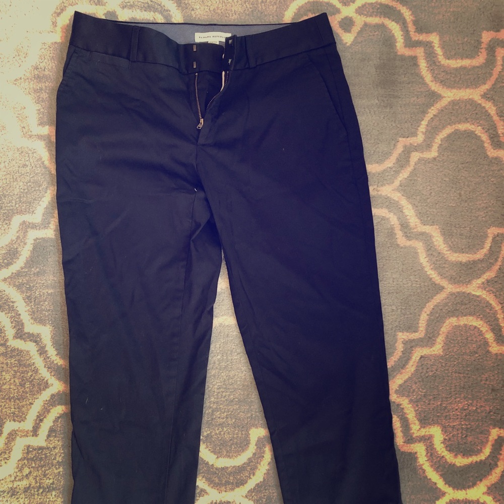 Banana republic stretch black pants